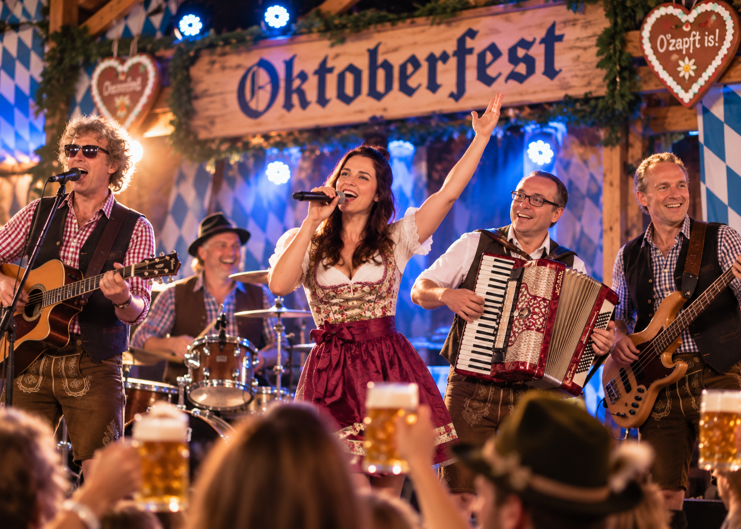 Oktoberfest-Band und Stimmungsband buchen
